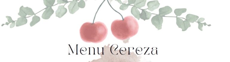 Menú Cereza Header