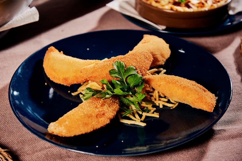 Rissois de langostinos Restaurante Las Veguillas