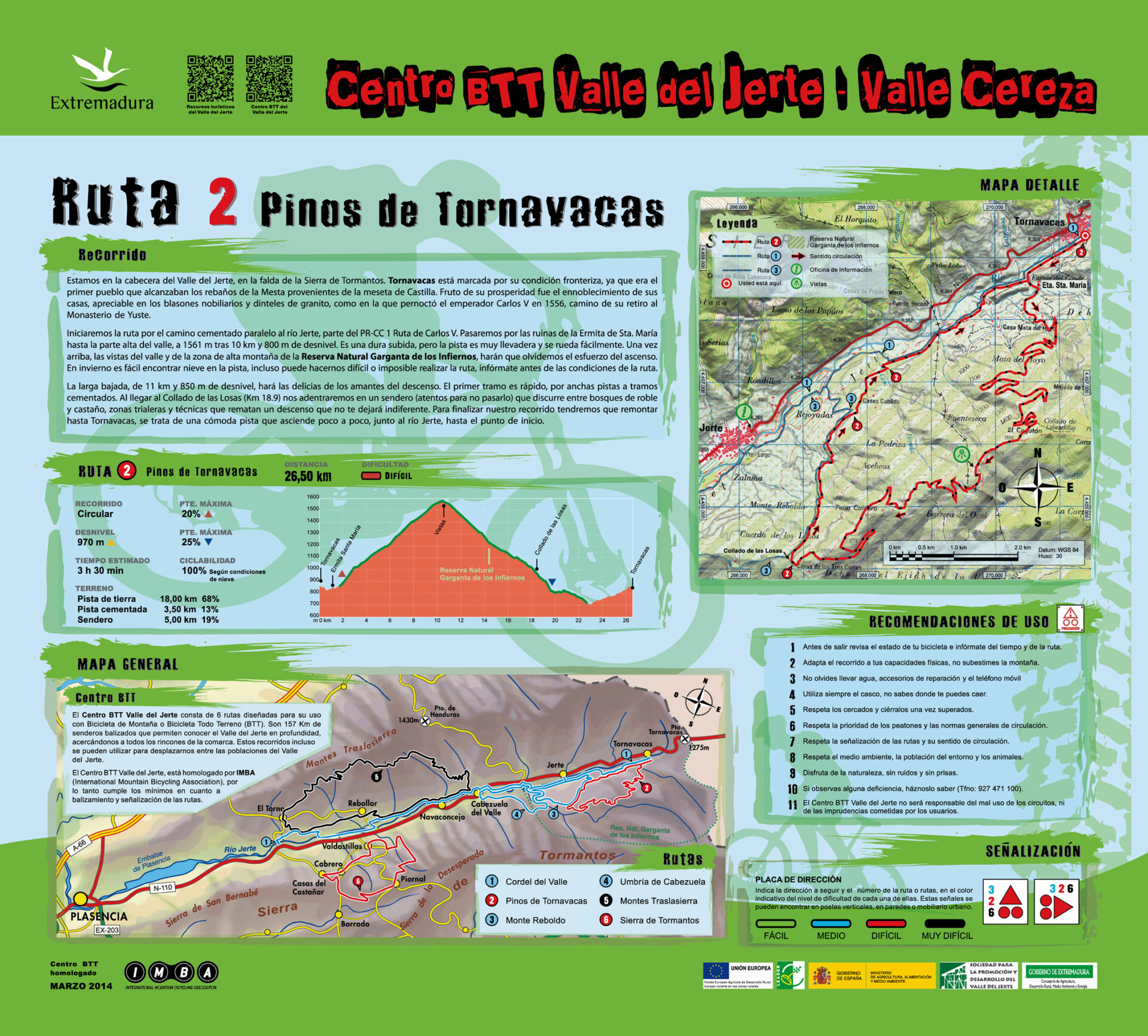 Ruta 2 Centro BTT Valle del Jerte