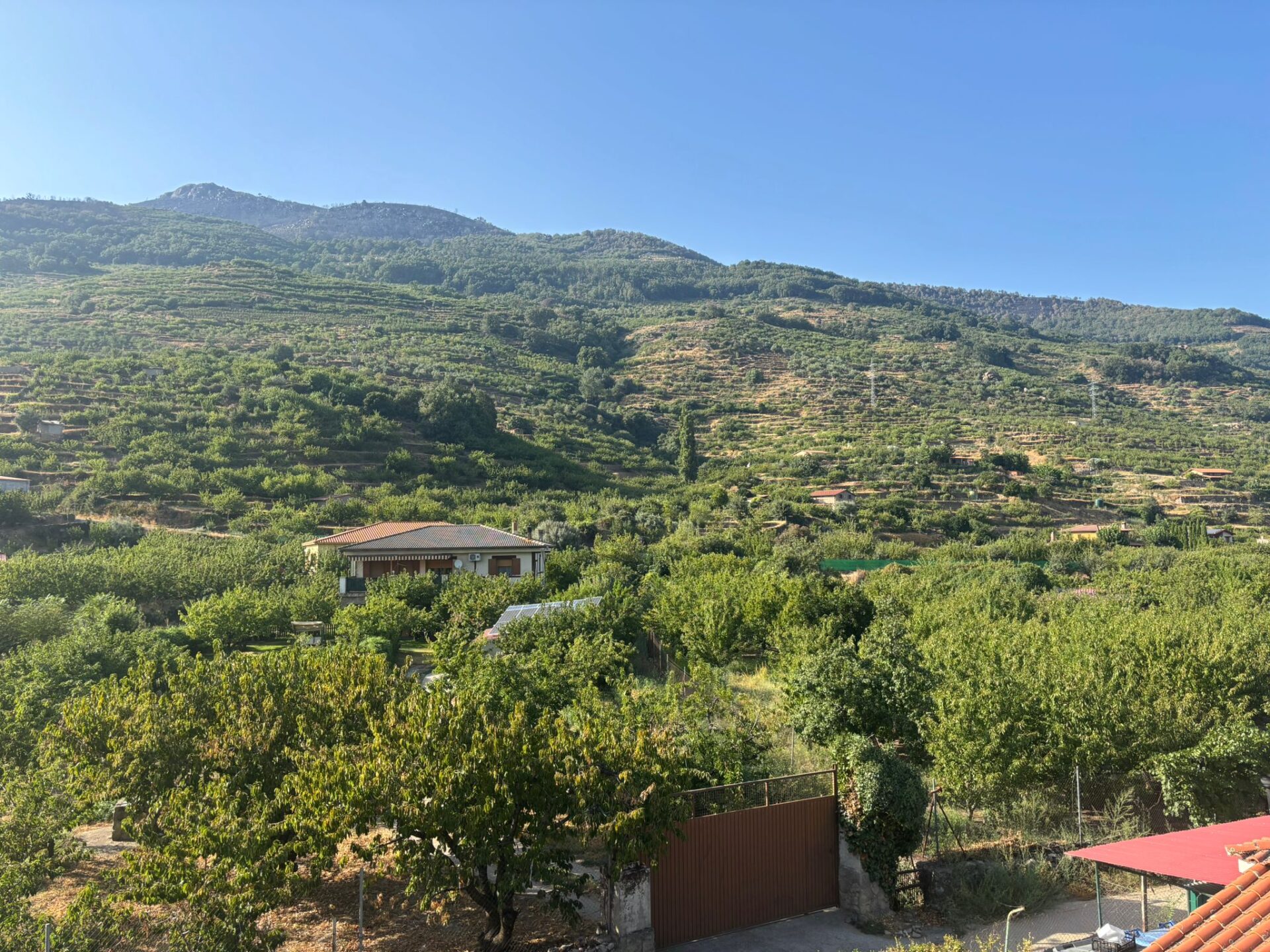 Vistas del valle del jerte